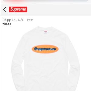 Supreme Ripple long sleeve Shirt